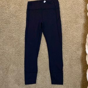 Lululemon black leggings. Size 10.
